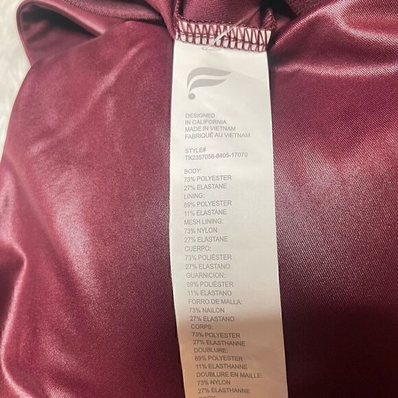 Fabletics Anywhere Motion 365+ Shine High Waisted Leggings Top Size XXL Tall - Picture 4 of 16